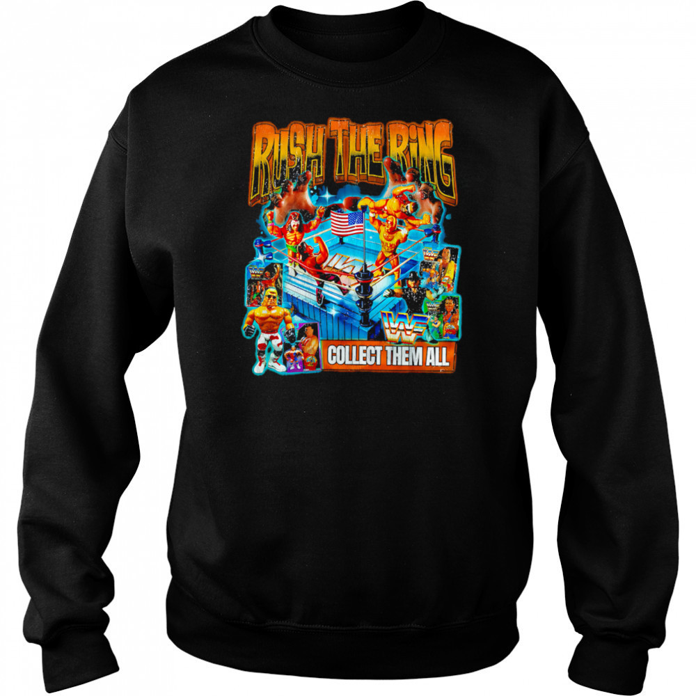 Rush To The Ring Collect Them All vintage shirt Sweatshirt