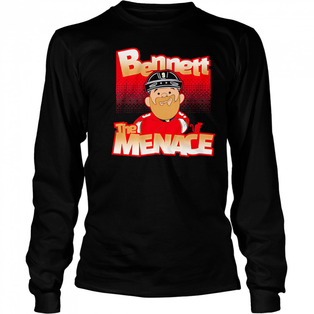 Sam Bennett The Menace cartoon shirt Long Sleeved