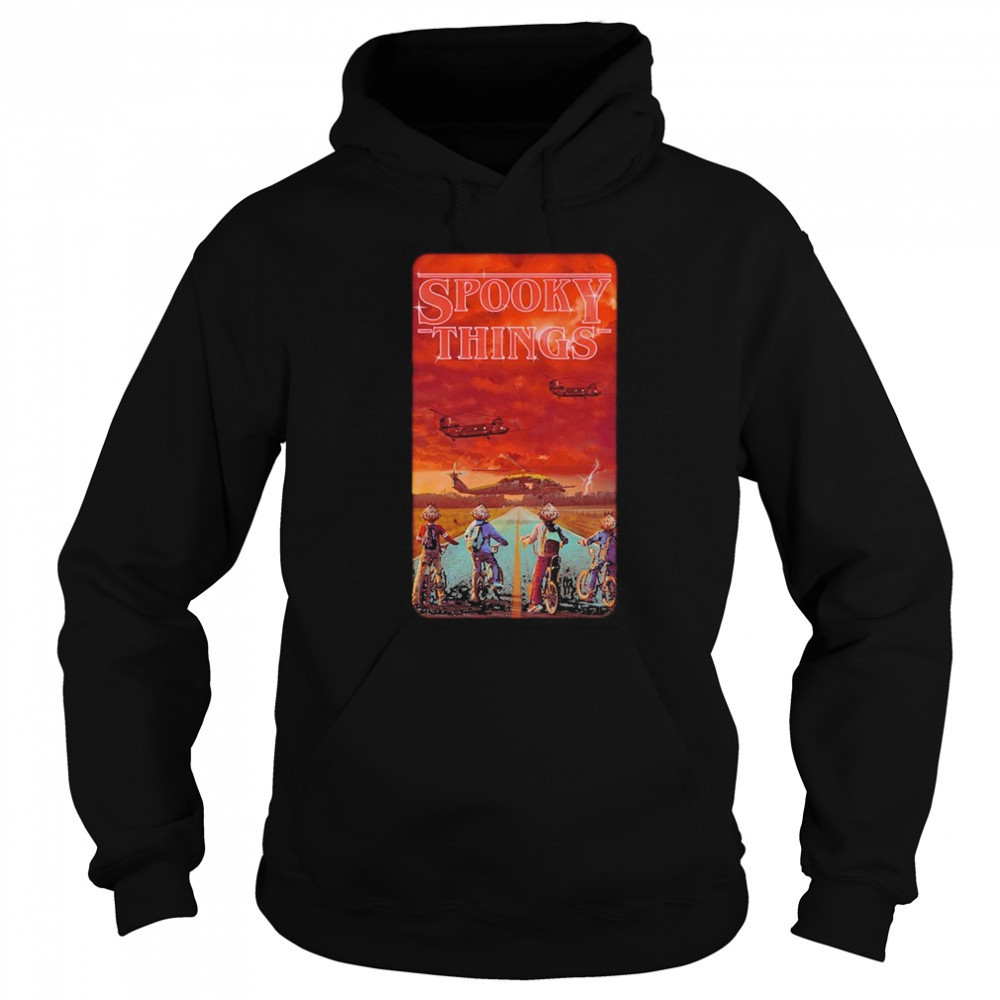 Spooky Things On The X T-shirt Hoodie