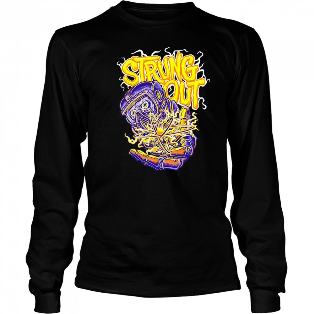 Strung Out Mission To Mars T-shirt Long Sleeved