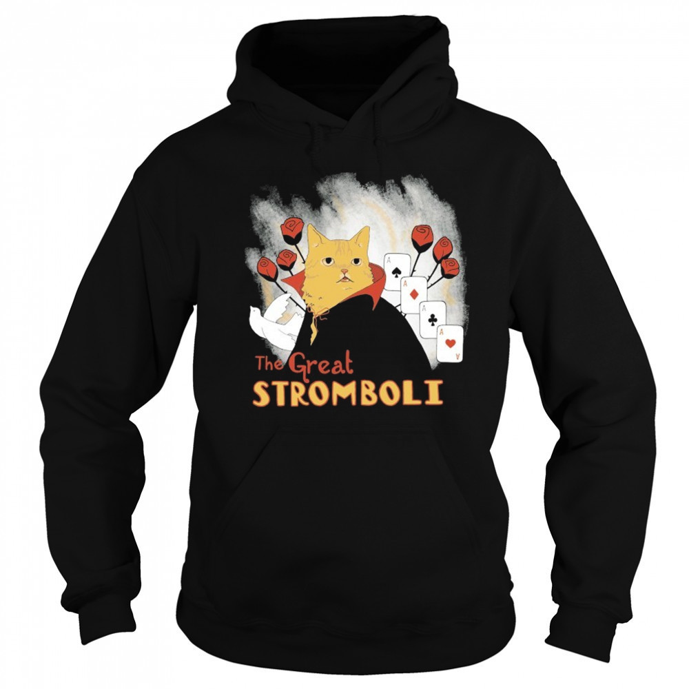The Great Stromboli Cat Cards T-shirt Hoodie