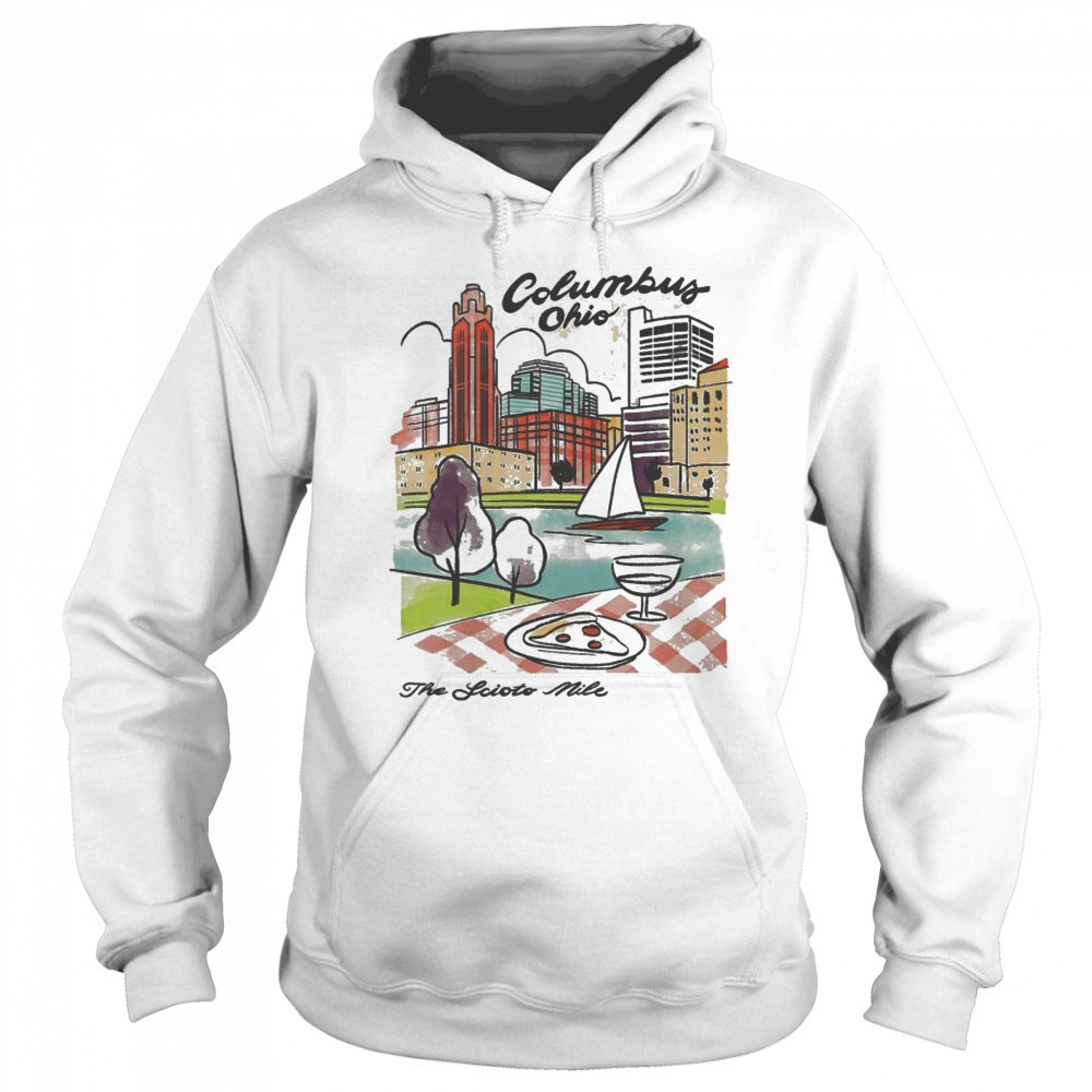 The Scioto Mile Columbus Ohio T-Shirt Hoodie