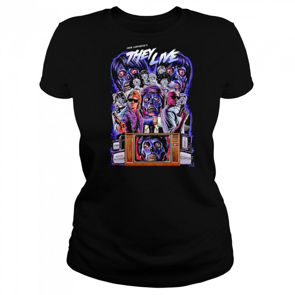 They Live John Carpenter graphic shirt Women's T-shirt