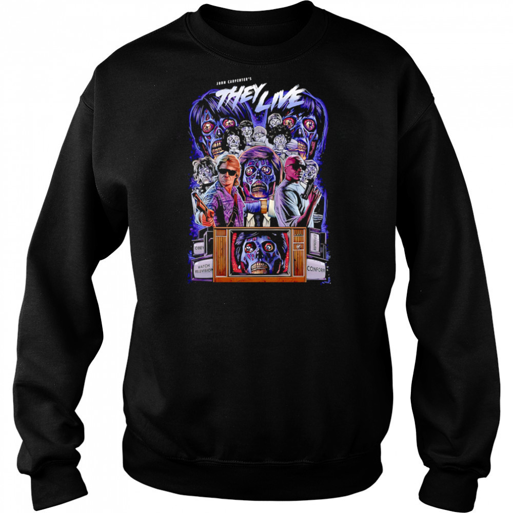 They Live John Carpenter graphic shirt Sweatshirt