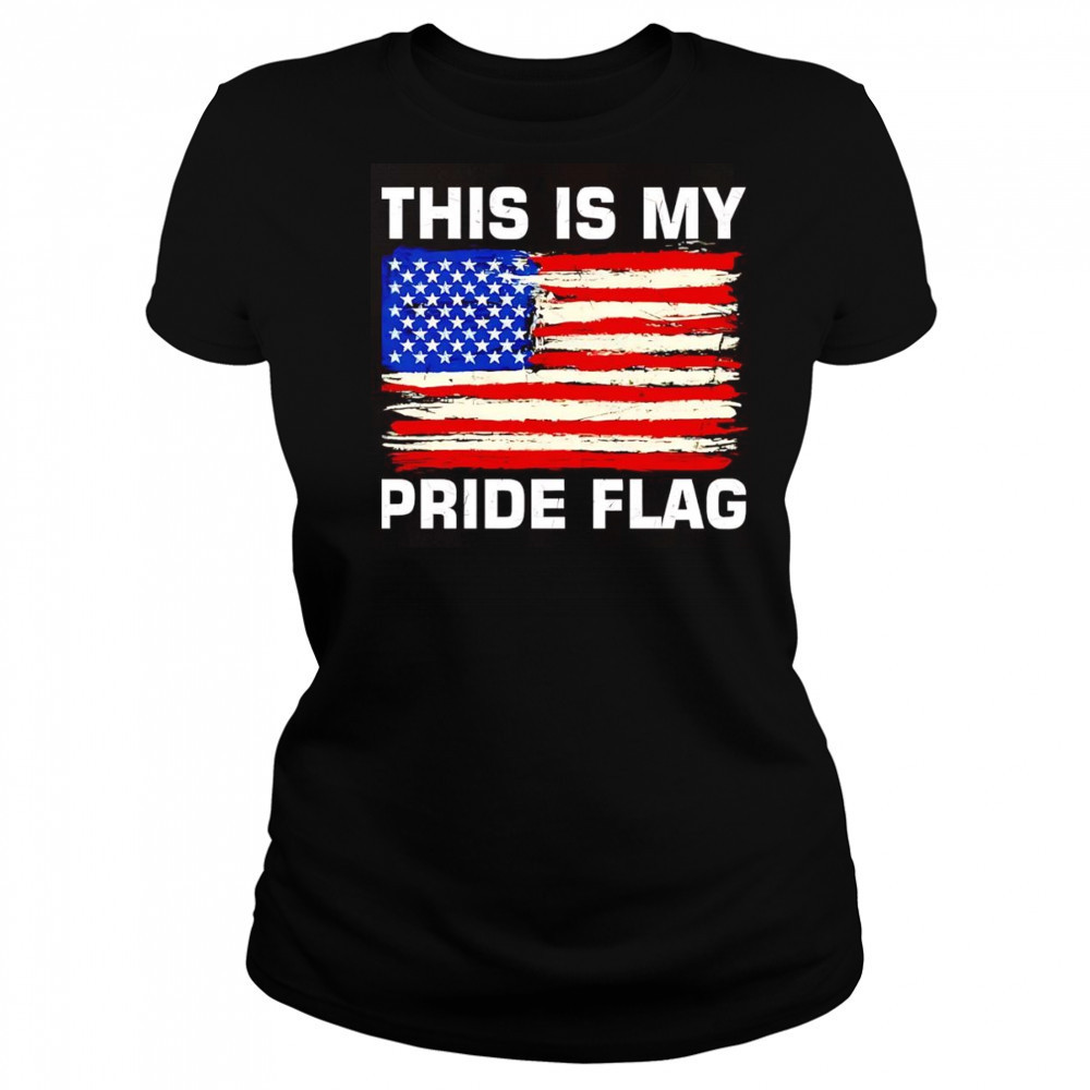 This is my Pride flag USA shirt Women's T-shirt