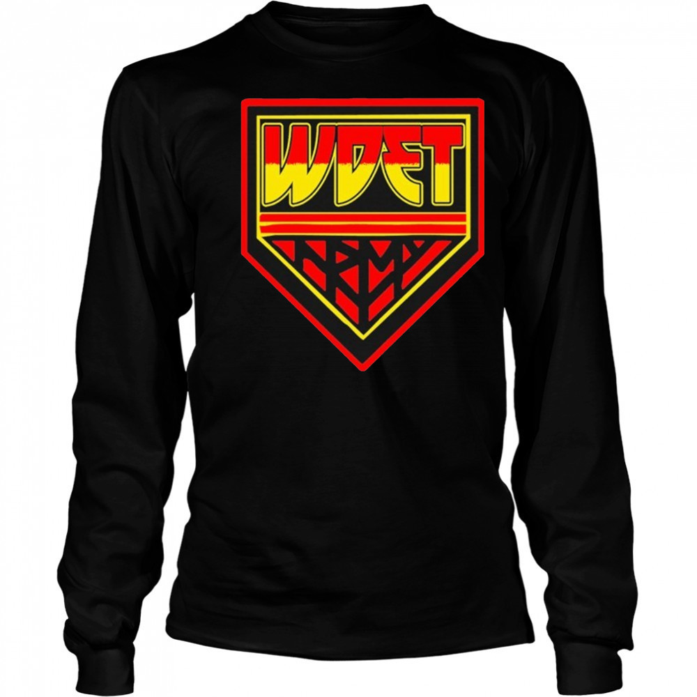 WDET Army T-shirt Long Sleeved