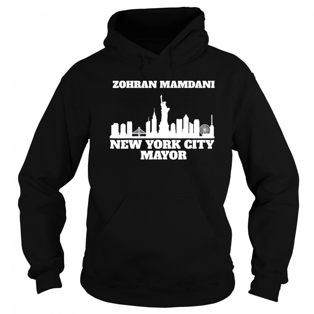 Zohran Mamdani New York City Mayor T-Shirt Hoodie