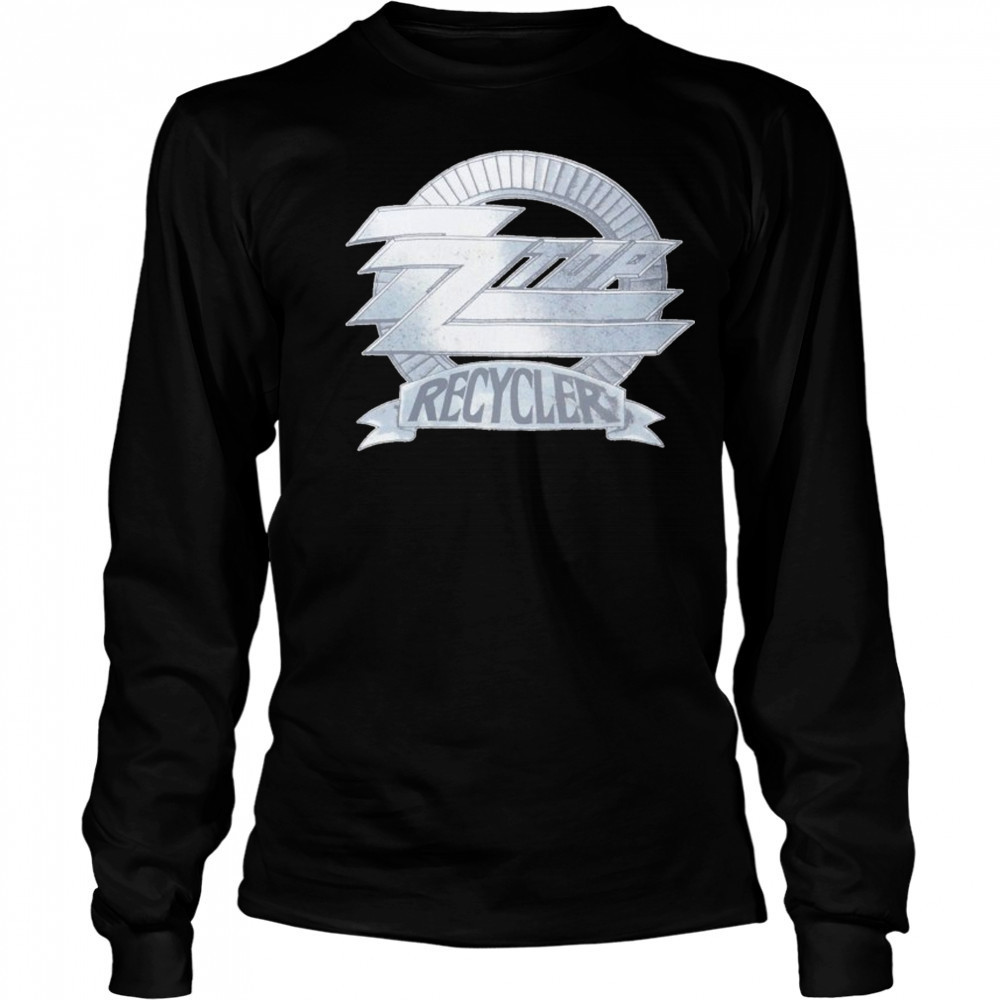 ZZ Top Recycler Emblem T-Shirt Long Sleeved