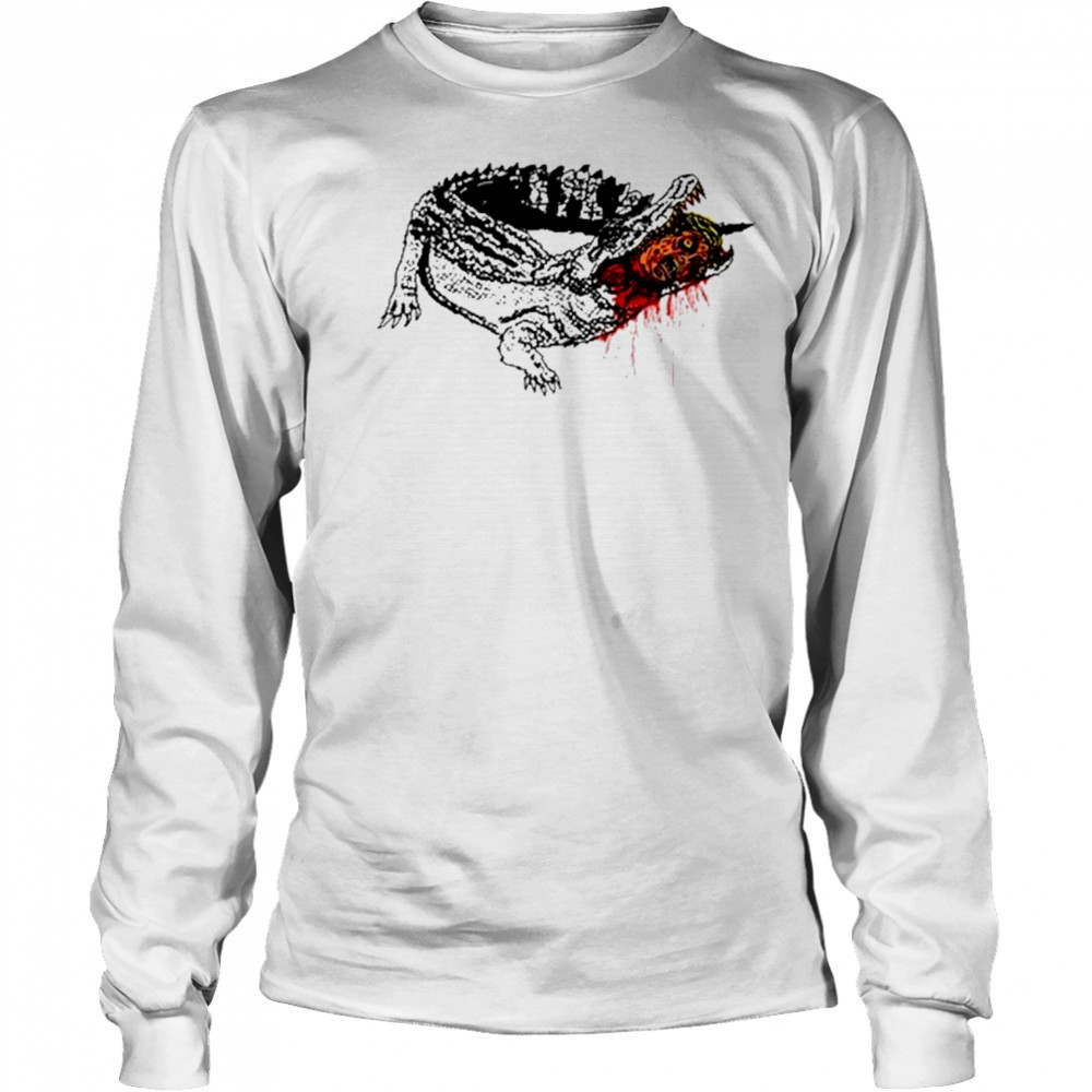 Alligator Alcatraz Eat The Rich T-Shirt Long Sleeved