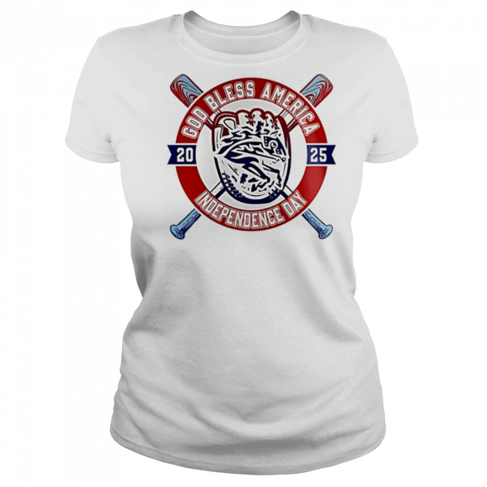 Binghamton Rumble Ponies Happy Independence Day 2025 shirt Women's T-shirt