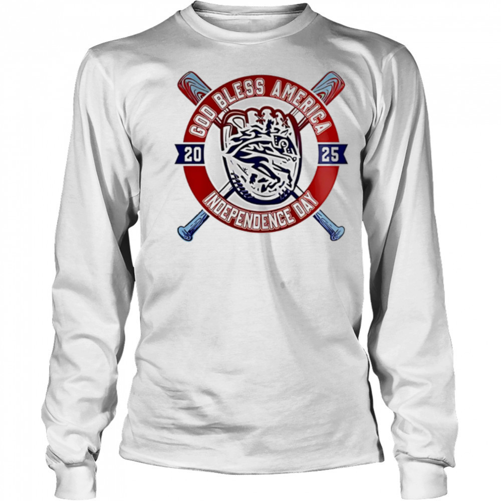 Binghamton Rumble Ponies Happy Independence Day 2025 shirt Long Sleeved