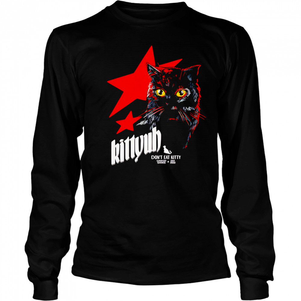 Caseoh’s Don’t Eat Kitty T-Shirt Long Sleeved