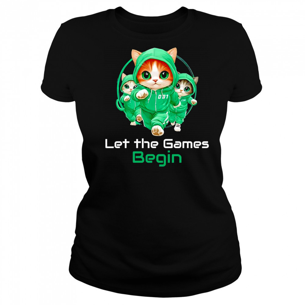 Cat Squid Game let the games begin shirt Women's T-shirt