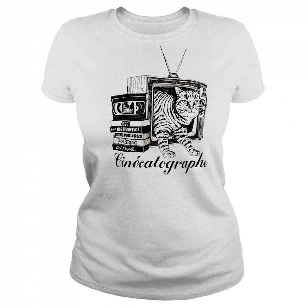 Cinecatographe cat shirt Women's T-shirt