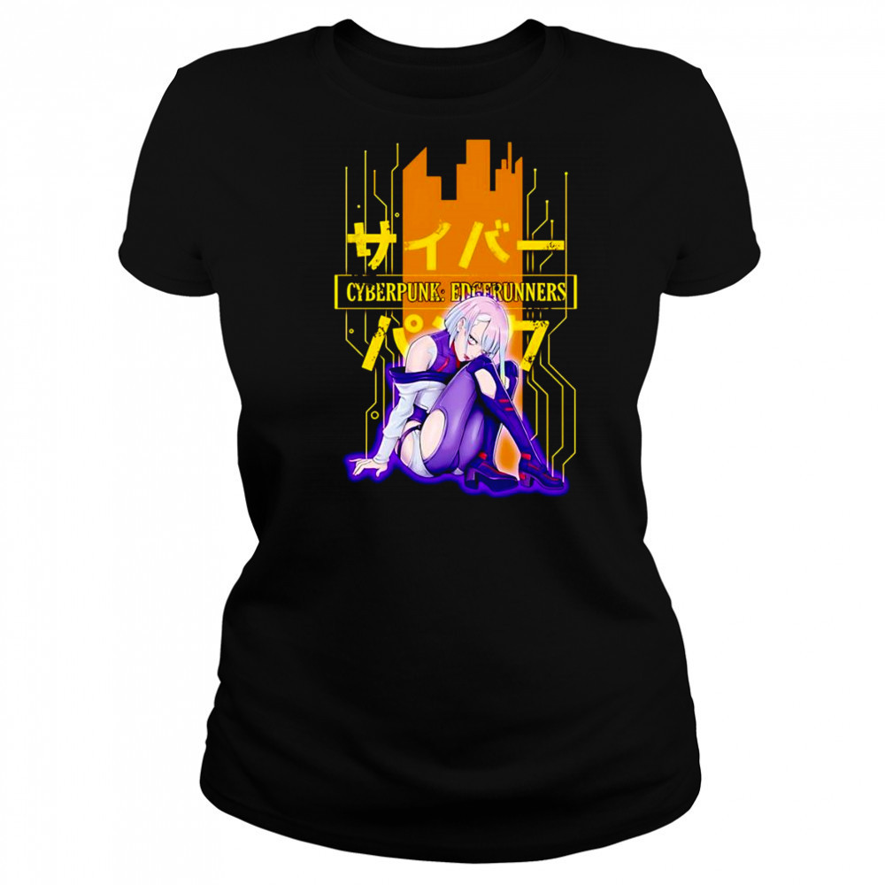 Cyberpunk Edgerunners Lucyna Kushinada graphic shirt Women's T-shirt