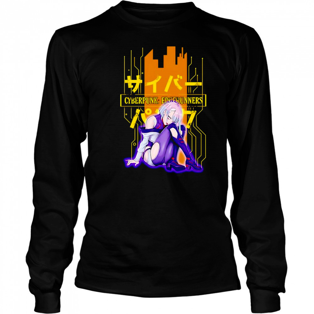 Cyberpunk Edgerunners Lucyna Kushinada graphic shirt Long Sleeved