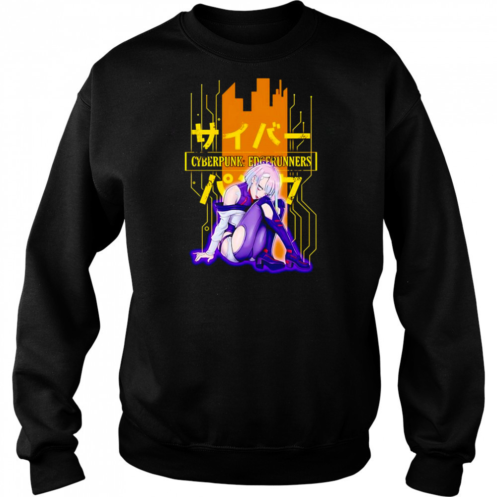 Cyberpunk Edgerunners Lucyna Kushinada graphic shirt Sweatshirt