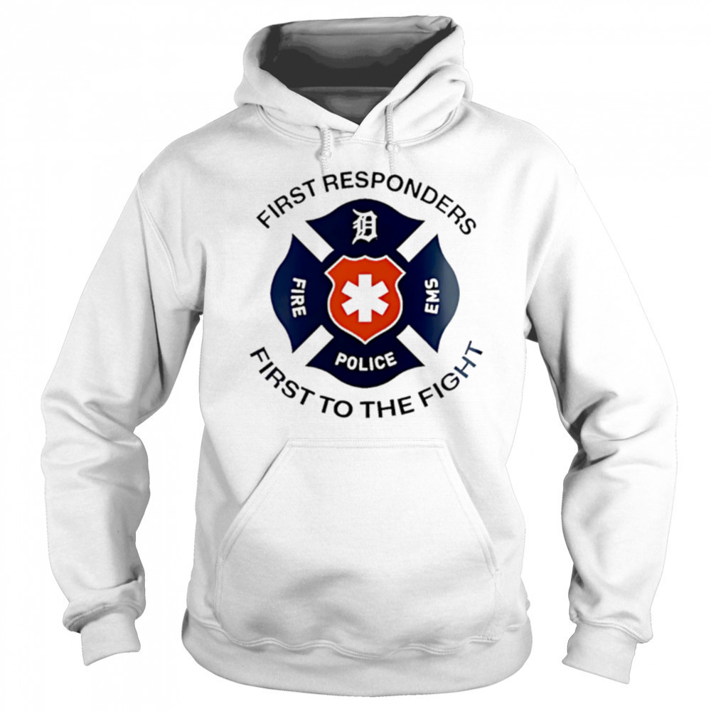 Detroit Tigers x First Responders 2025 Special Baseball shirt Hoodie
