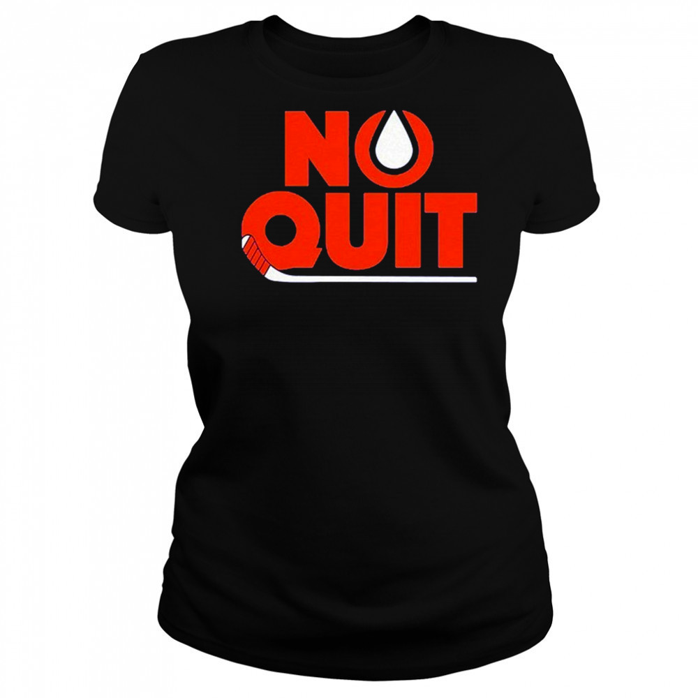 Edmonton Oilers No Quit T-shirt Women's T-shirt