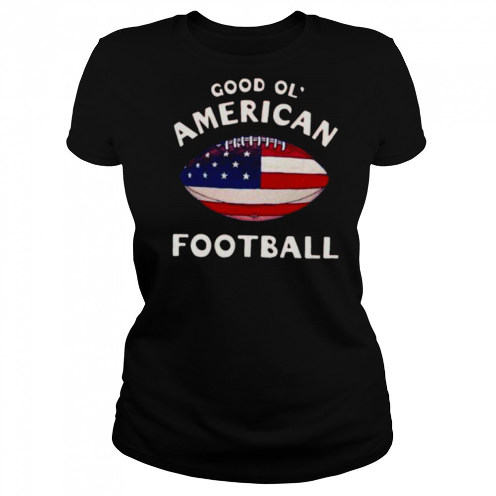Good Ol’ American football flag shirt Women's T-shirt