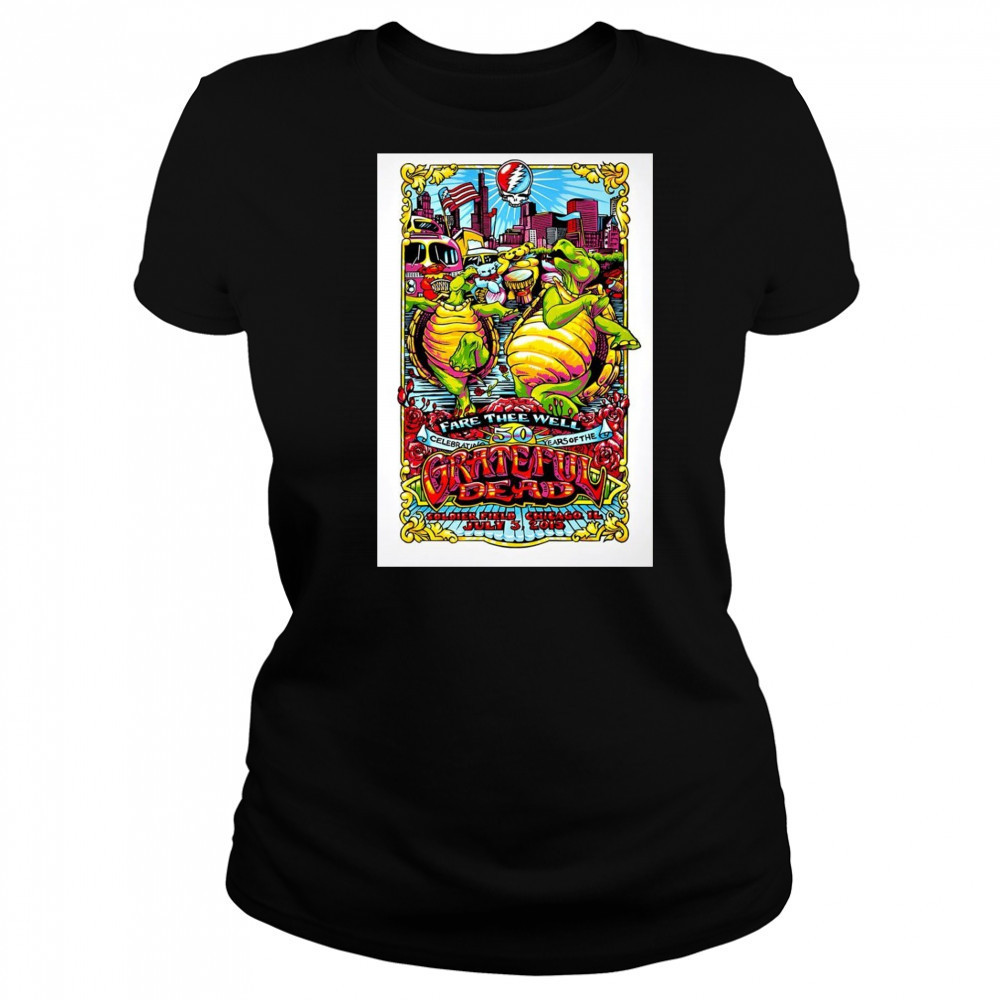 Grateful Dead July 3 2025 Soldier Field Chicago IL Posters T-Shirt Women's T-shirt