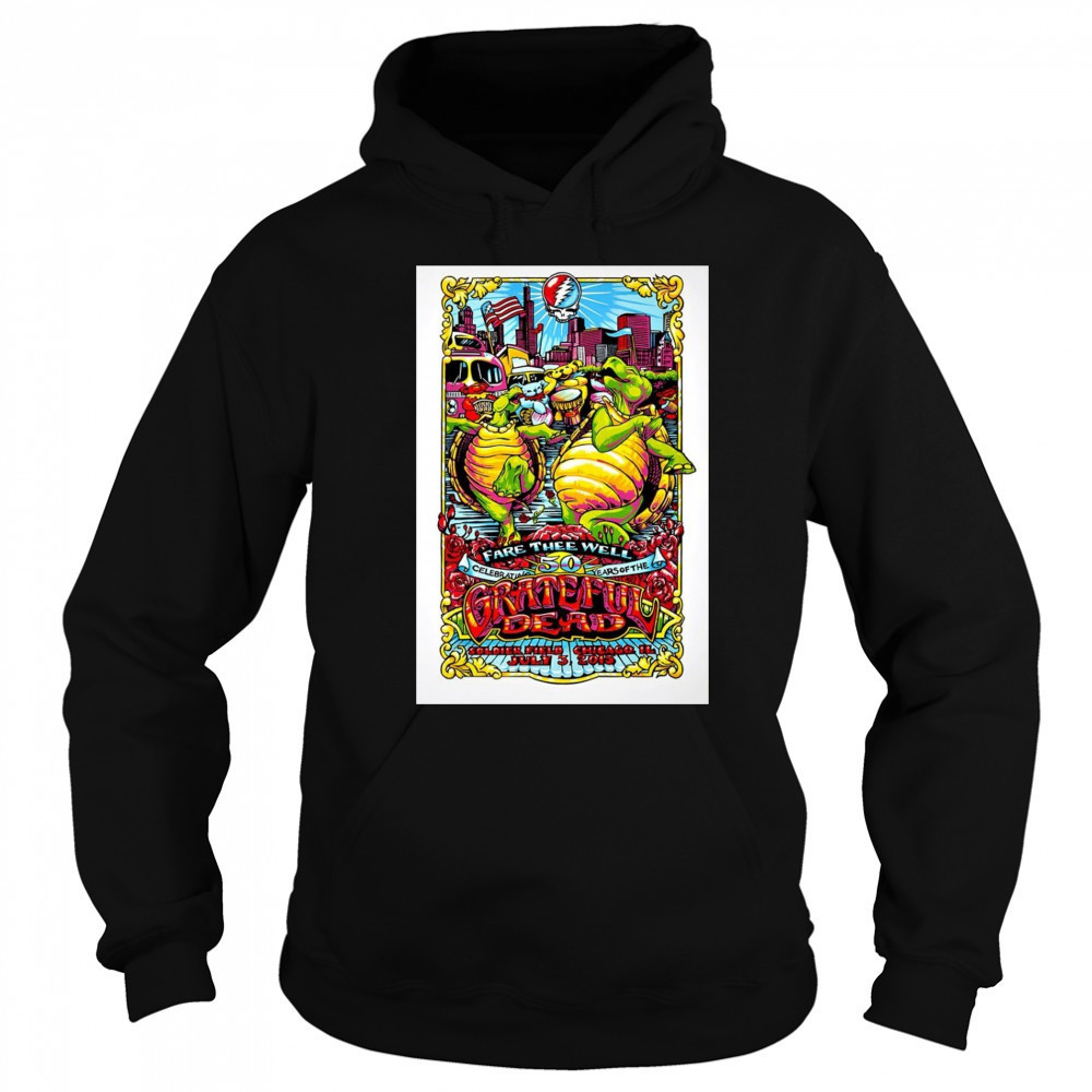 Grateful Dead July 3 2025 Soldier Field Chicago IL Posters T-Shirt Hoodie