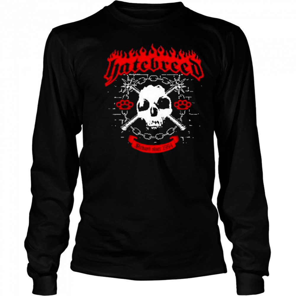 Hatebreed Show Cardiff And London July 2025 T-Shirt Long Sleeved