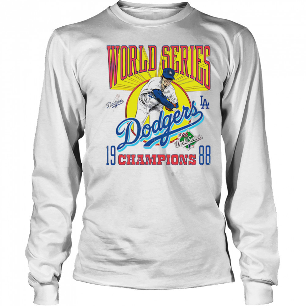 Los Angeles Dodgers World Series Champions 1988 shirt Long Sleeved