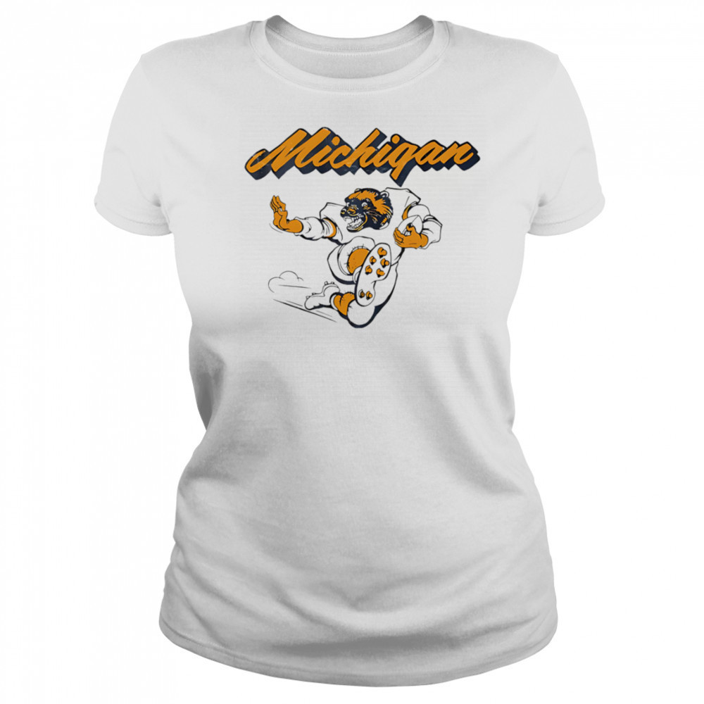 Michigan Mascot football shirt Women's T-shirt