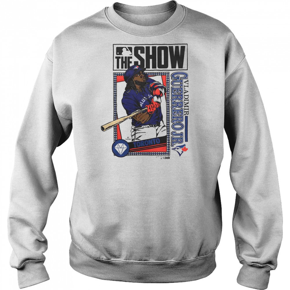 MLB The Show Blue Jays Vladimir Guerrero Jr T-Shirt Sweatshirt