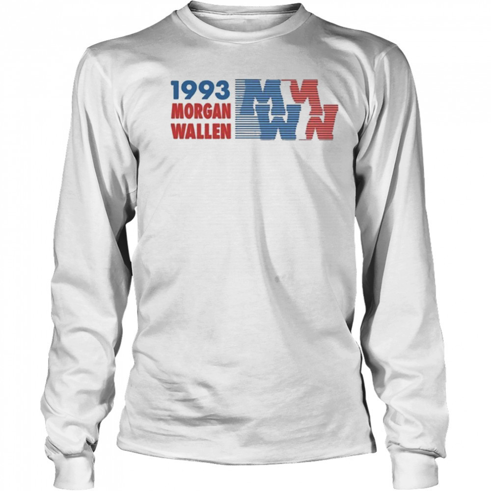 Morgan Wallen 1993 T-shirt Long Sleeved