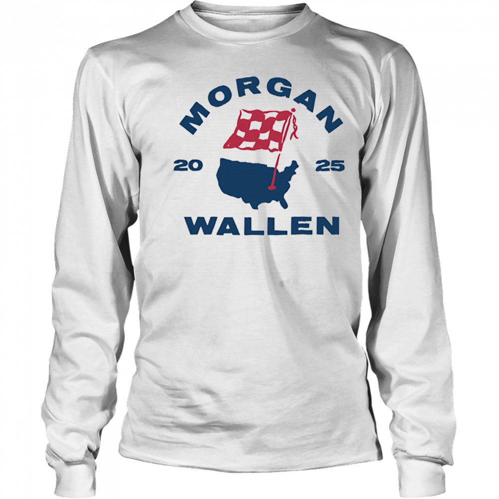 Morgan Wallen 2025 map shirt Long Sleeved