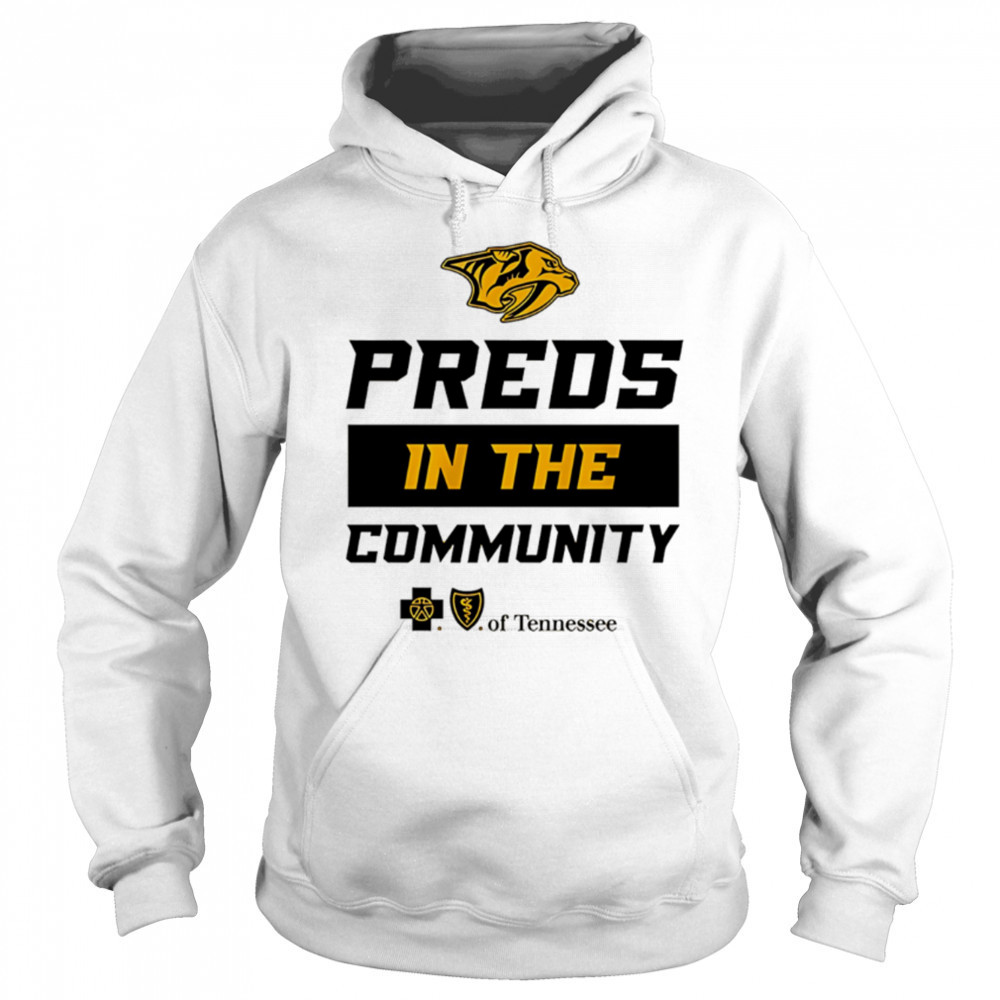 Nashville Predators Preds In The Community 2025 shirt Hoodie
