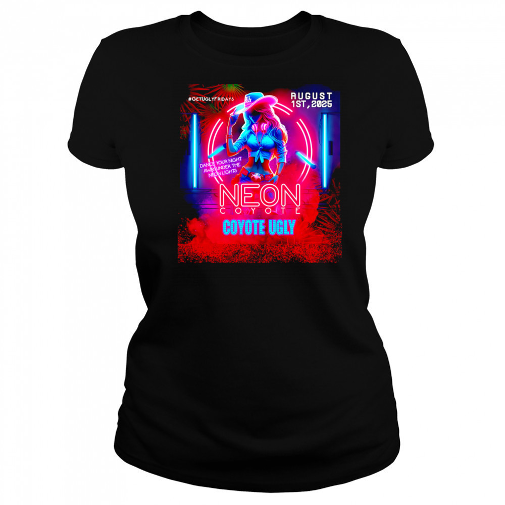 Neon coyote coyote ugly shirt Women's T-shirt