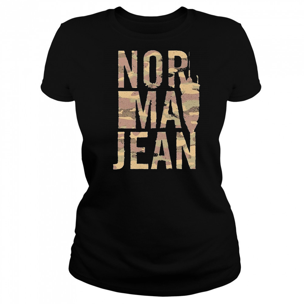 Norma Jean Camo Logo T-shirt Women's T-shirt