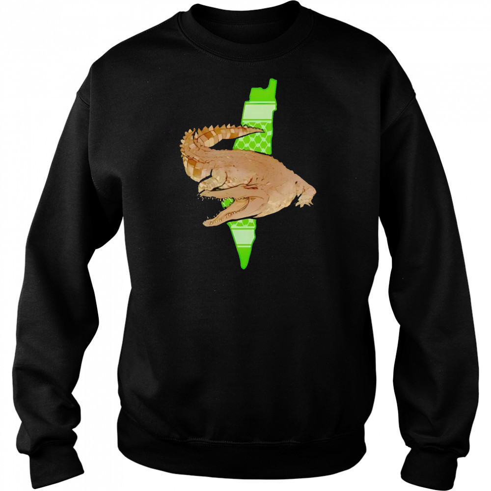 Palestinian Crocodile shirt Sweatshirt