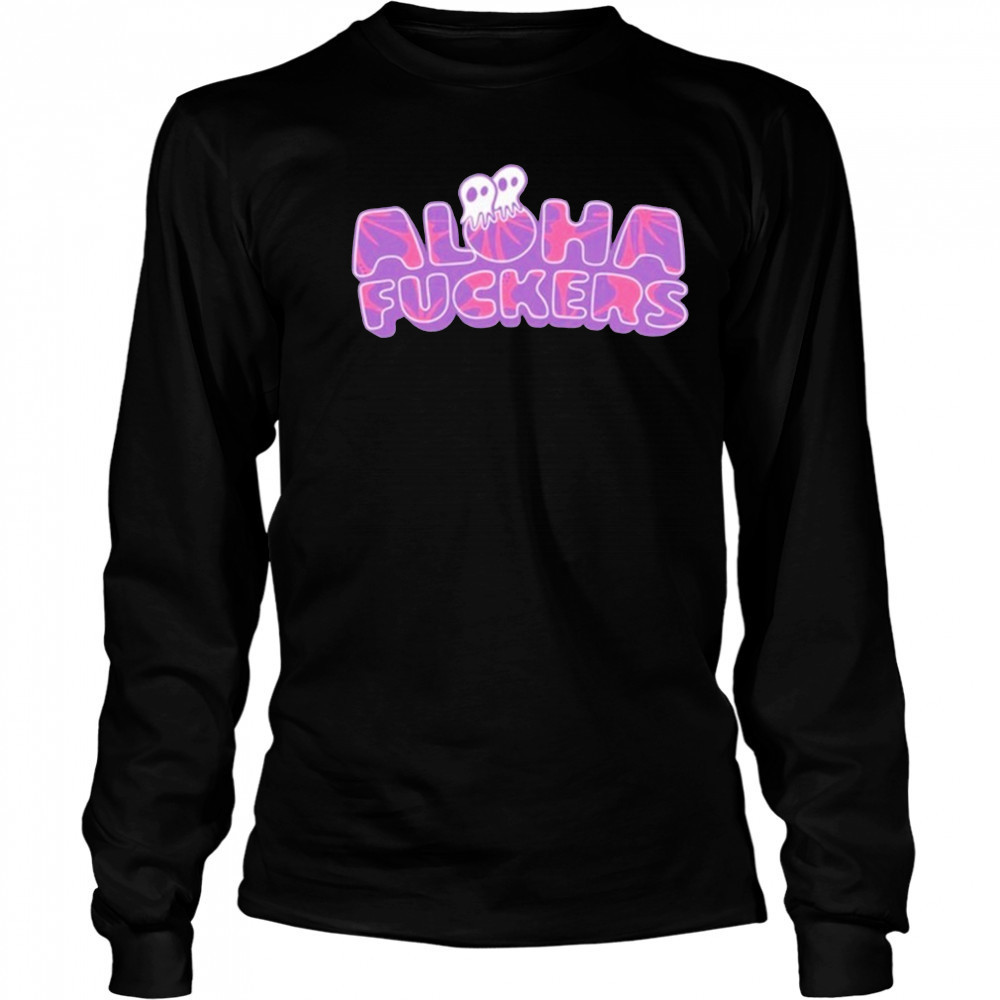 Pepper Aloha Fuckers Hibiscus T-Shirt Long Sleeved