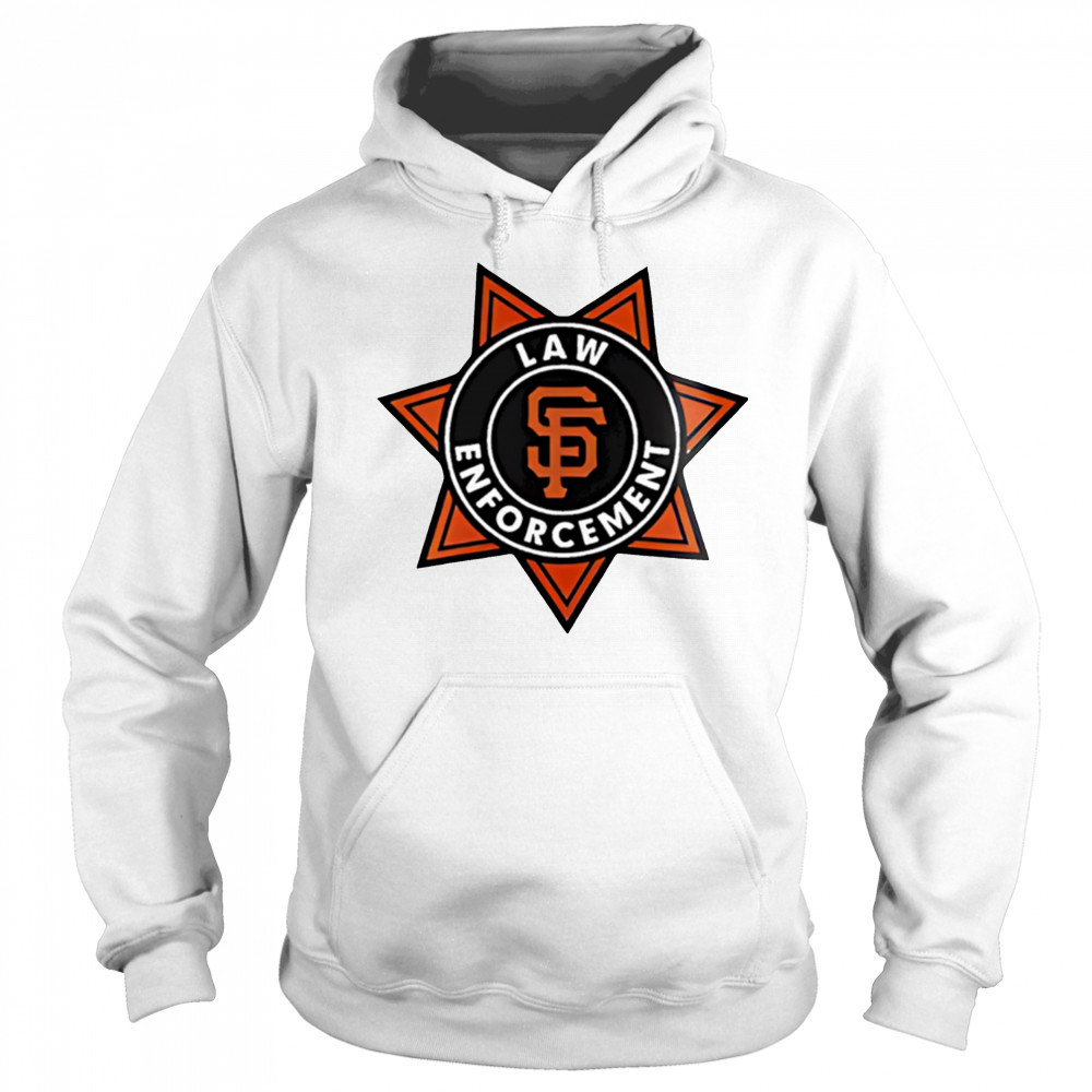 San Francisco Giants Law Enforcement Appreciation Night 2025 logo shirt Hoodie
