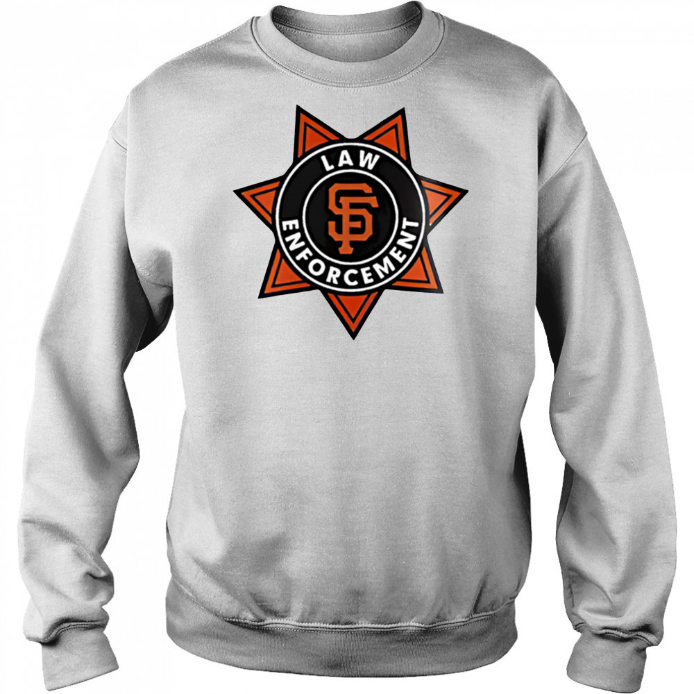 San Francisco Giants Law Enforcement Appreciation Night 2025 logo shirt Sweatshirt