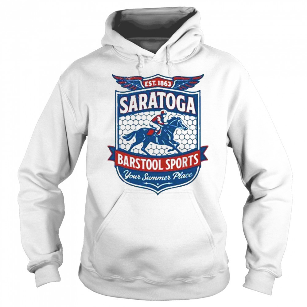 Saratoga X Barstool Sports Crest T-Shirt Hoodie