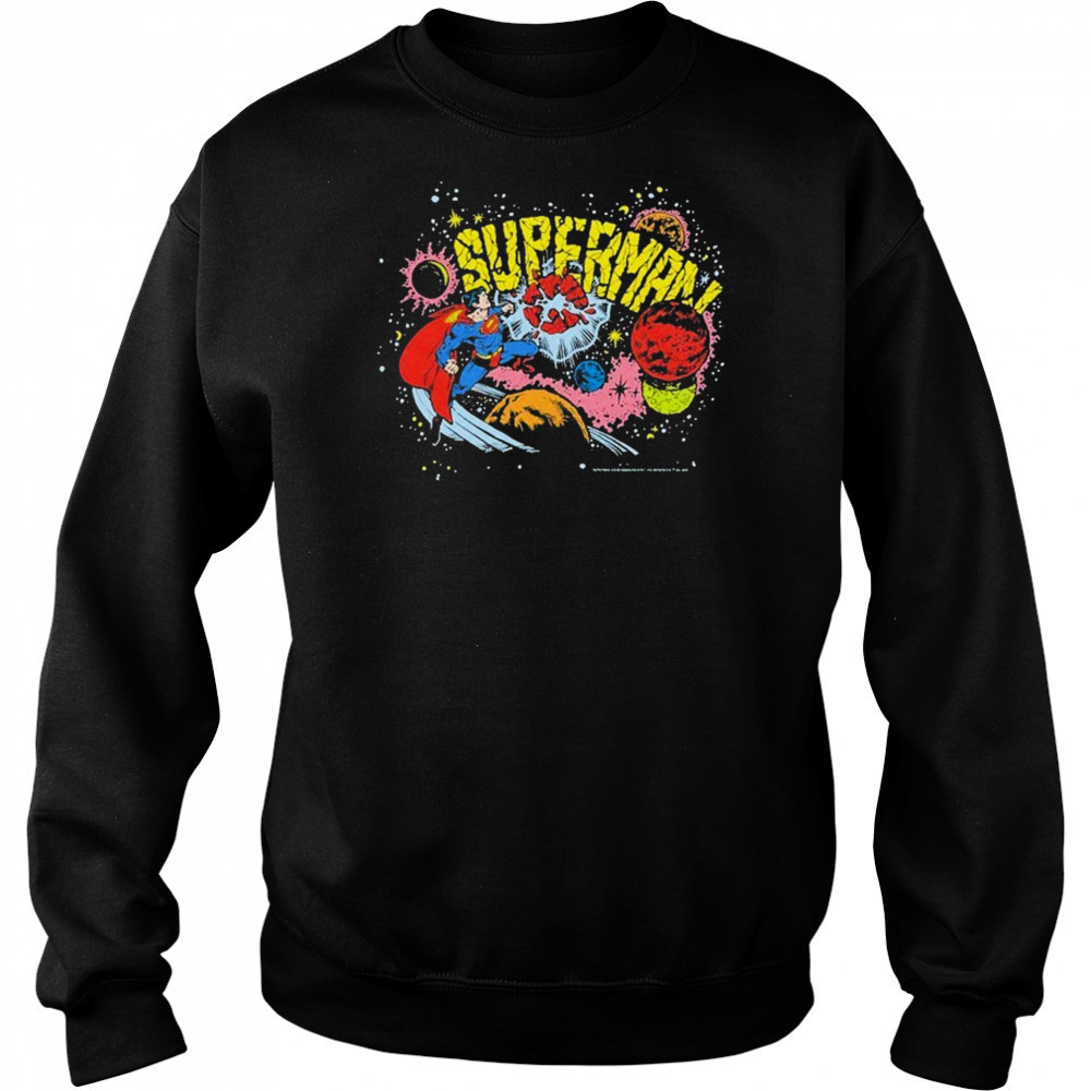 Superman Cosmic T-shirt Sweatshirt