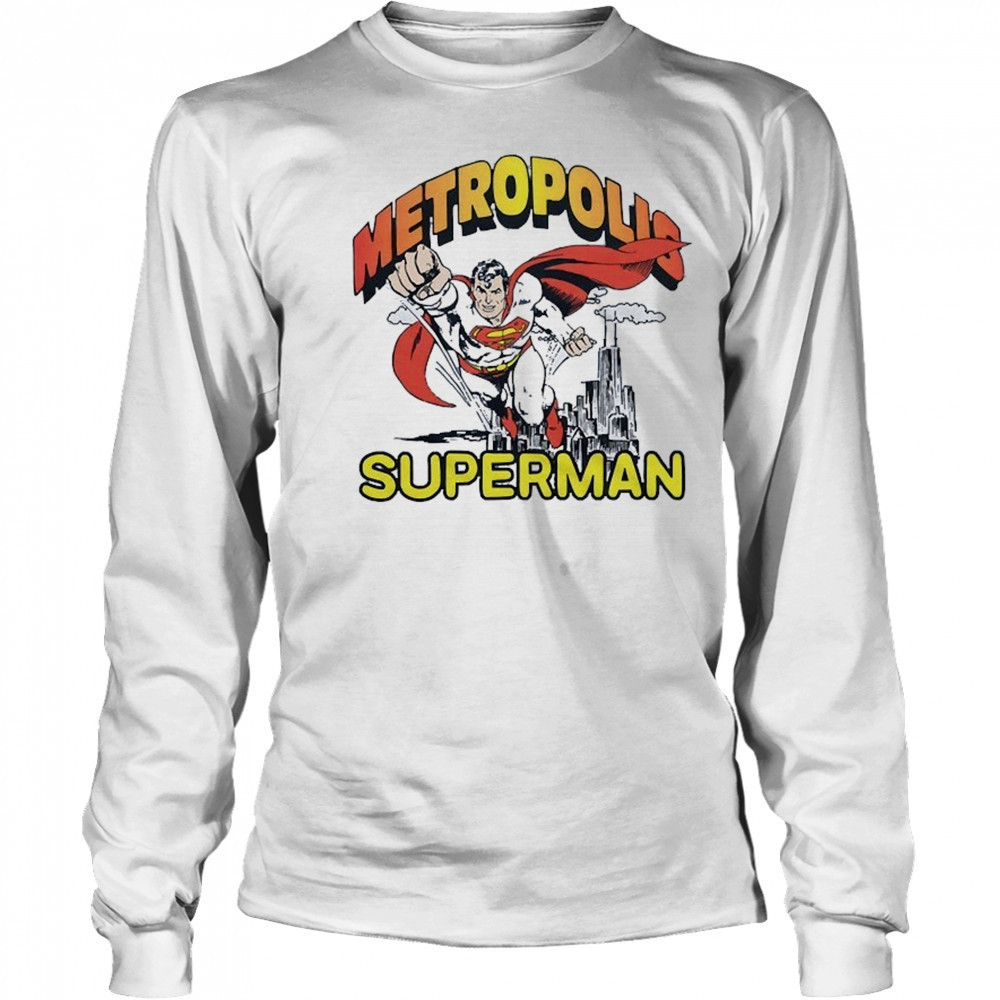 Superman Metropolis T-Shirt Long Sleeved