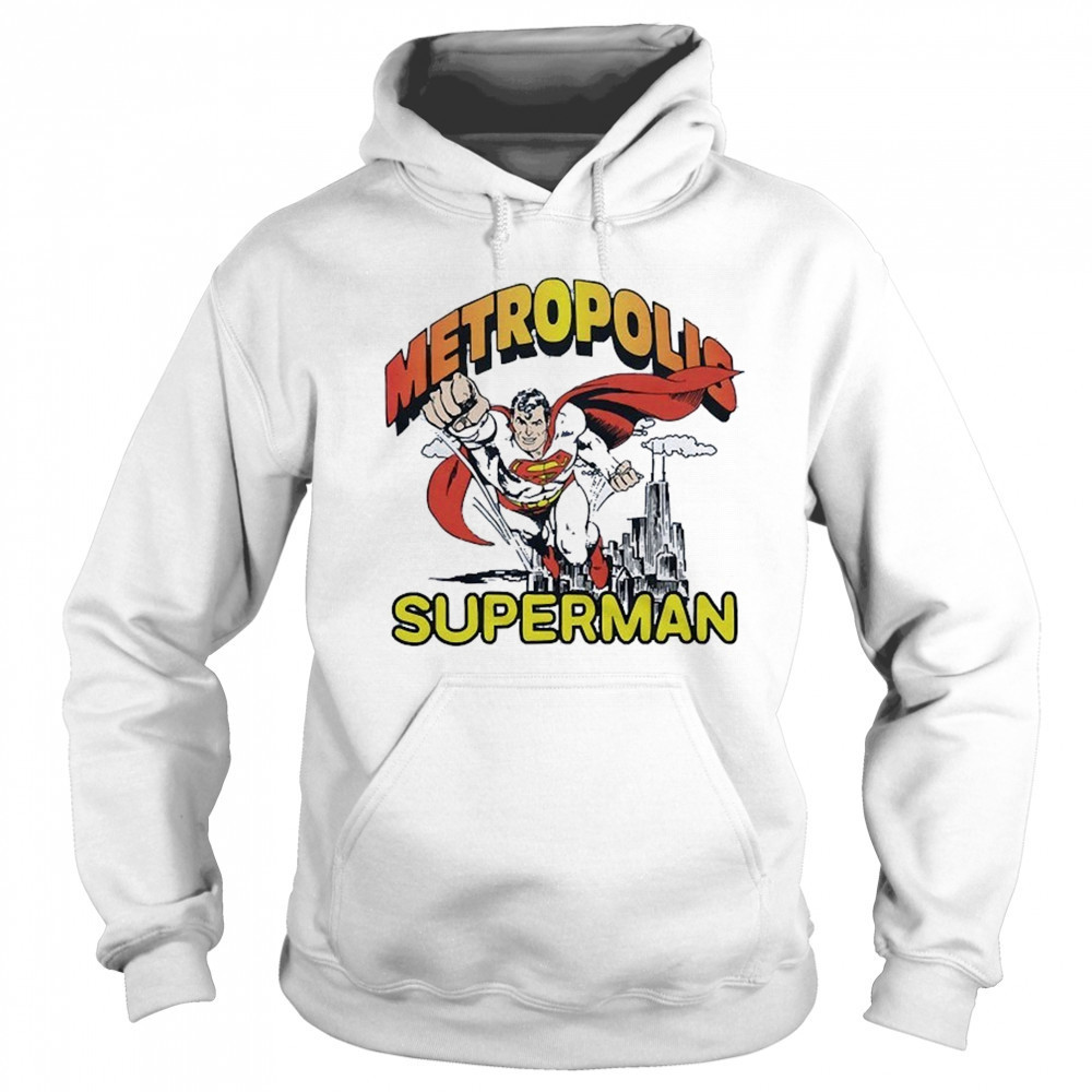 Superman Metropolis T-Shirt Hoodie