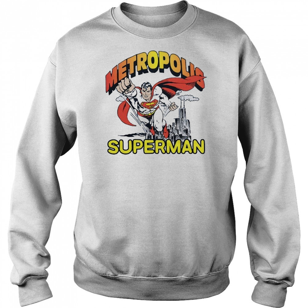 Superman Metropolis T-Shirt Sweatshirt