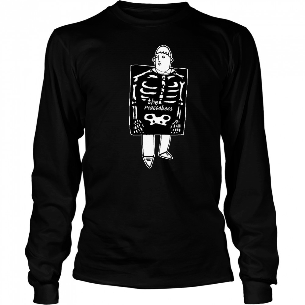 The Maccabees Skeleton T-shirt Long Sleeved