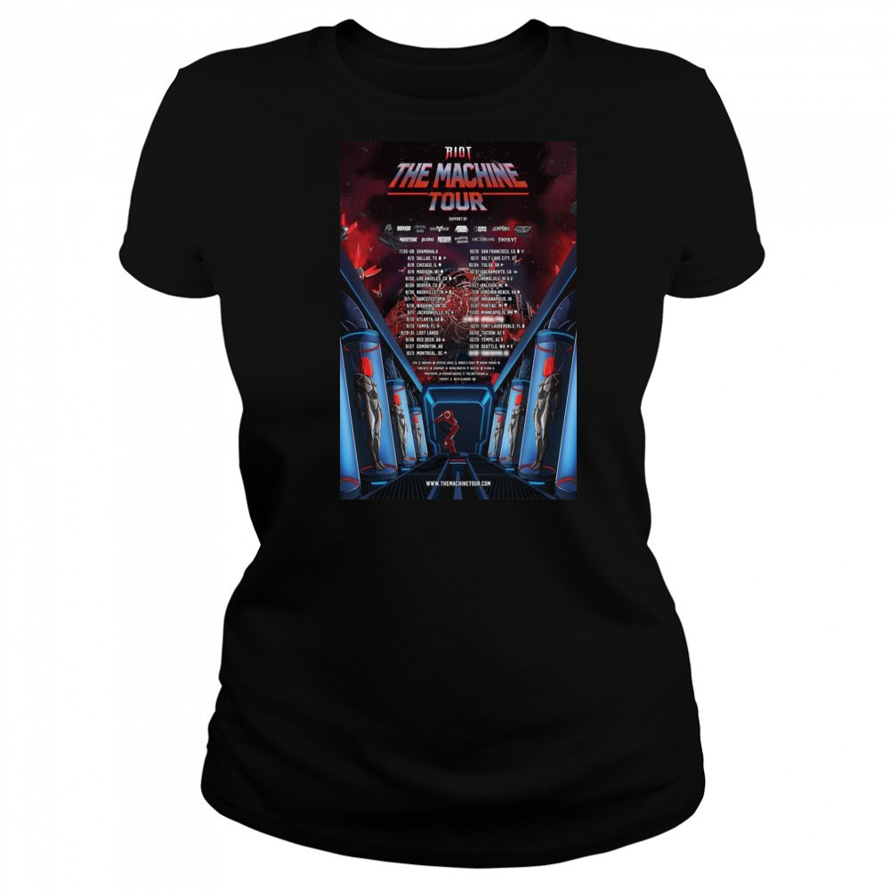 The Machine Tour 2025 RIOT Poster T-Shirt Women's T-shirt