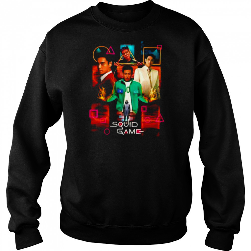 T.O.P Thanos Squid Game movie shirt Sweatshirt