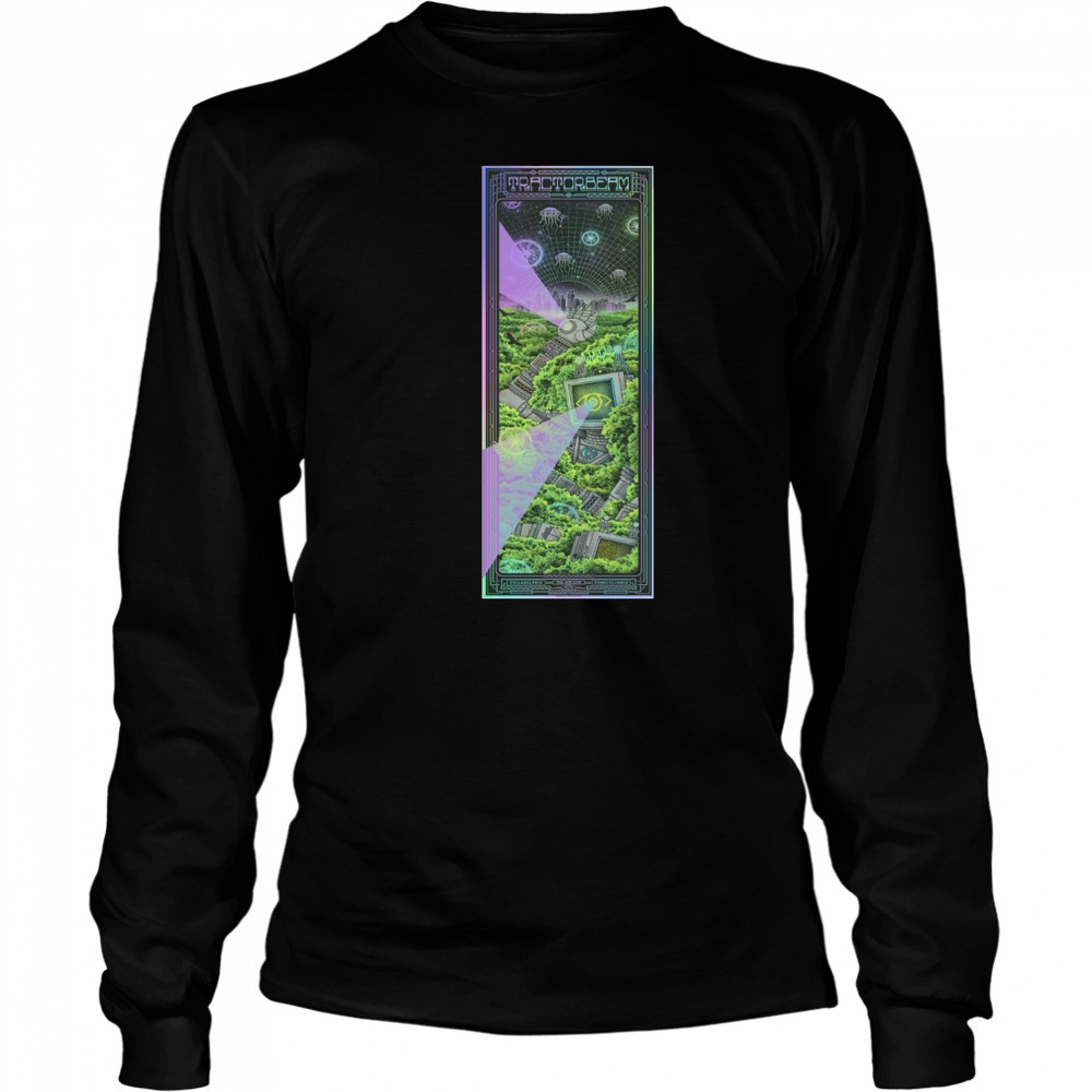 Tractorbeam The Ave Live Philadelphia PA Jul 3 2025 Poster T-Shirt Long Sleeved