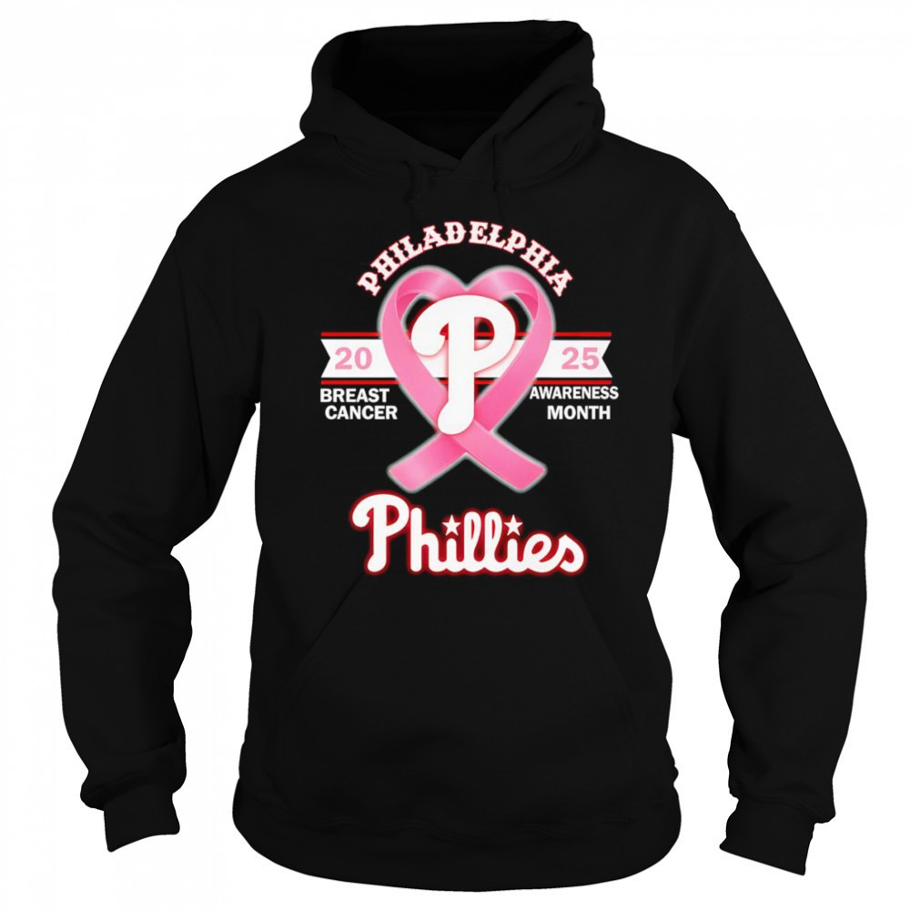 2025 Breast Cancer Awareness Month Philadelphia Phillies shirt Hoodie