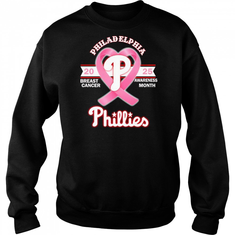 2025 Breast Cancer Awareness Month Philadelphia Phillies shirt Sweatshirt